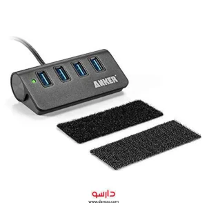 هاب چهار پورت Anker 4 Port Aluminum USB-3.0 Hub A7507
