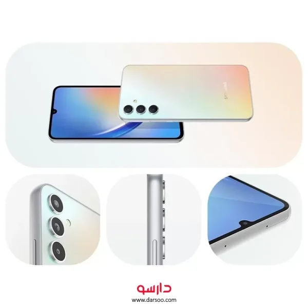 گوشی موبایل سامسونگ Samsung Galaxy A34 با 128 گیگ حافظه داخلی و رم 8 گیگابایت (5G)
