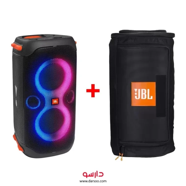 اسپیکر بلوتوثی قابل حمل جی بی ال JBL PartyBox 110 به علاوه کاور محافظ