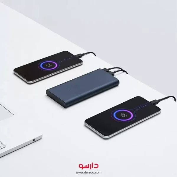 پاوربانک فست شارژ شیائومی Mi Power Bank 3 10000mAh مدل PLM13ZM