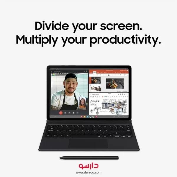 تبلت سامسونگ Galaxy Tab S9 WiFi (X710) حافظه 256 گیگابایت و رم 12 گیگابایت