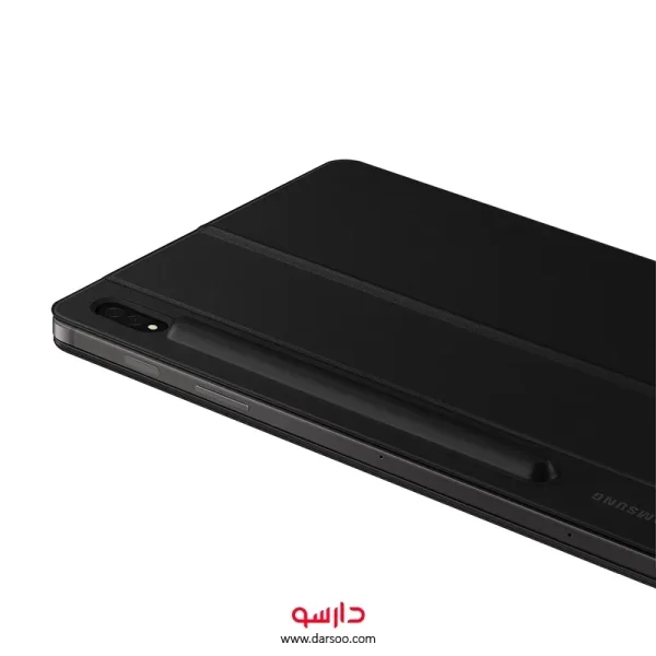 کیف کلاسوری کیبورد دار Book Cover Keyboard مناسب برای Samsung Galaxy Tab S8-S7