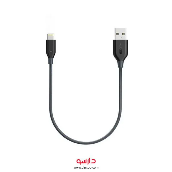 کابل شارژ انکر مدل A8114 Anker PowerLine Lightning 1ft – A8114