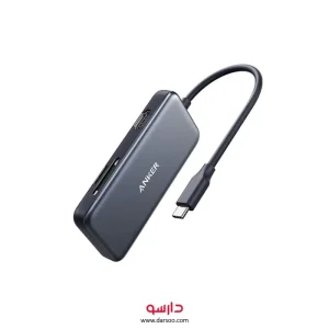 هاب پنج پورت PowerExpand 5-in-1 USB C Media Hub مدل A8334