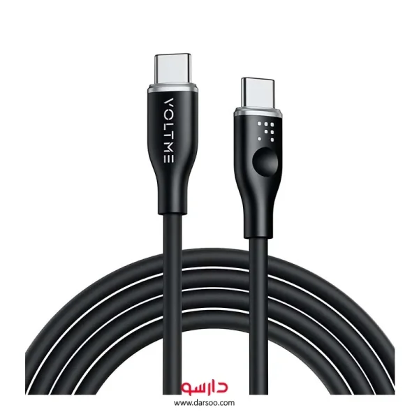 کابل شارژ  ولتمی Powerlink Moss Series USB-C to USB-C 1.8M