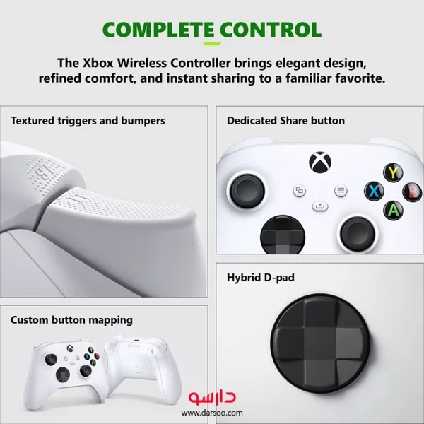 کنسول بازی مایکروسافت Xbox Series S (با ظرفیت 512 گیگابایت)