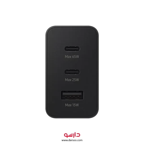 شارژر دیواری سامسونگ Samsung 65W PD Power Adapter Trio EP-T6530