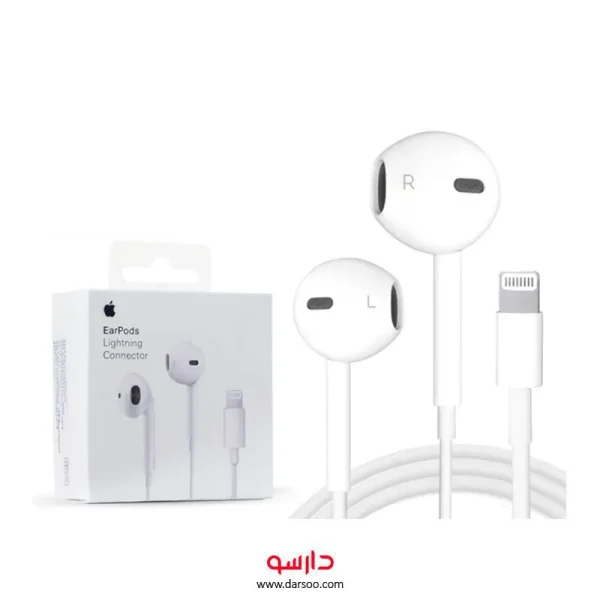 هندزفری اپل مدل Apple Lightning Earpod با کانکتور لایتنینگ