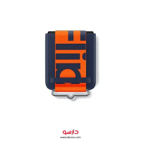قاب محافظ اصلی زد فلیپ 3 سامسونگ Samsung Galaxy Z Flip3 5G Silicone Cover with Strap