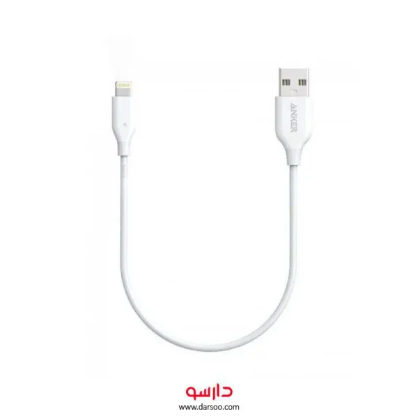 کابل شارژ انکر مدل A8114 Anker PowerLine Lightning 1ft – A8114