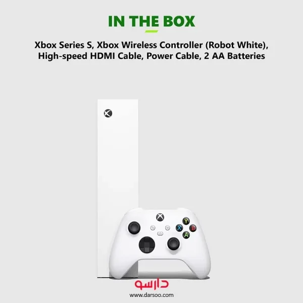 کنسول بازی مایکروسافت Xbox Series S (با ظرفیت 512 گیگابایت)