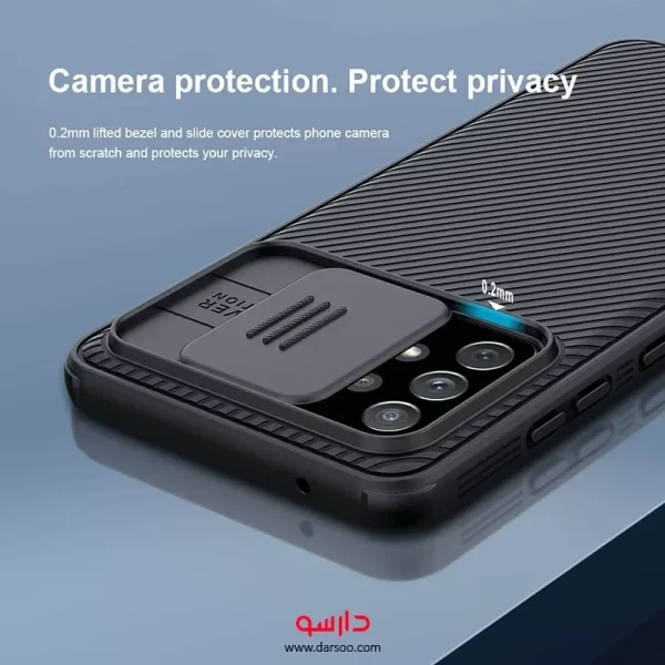 قاب نیلکین Nillkin CamShield Pro مناسب برای Samsung Galaxy A72