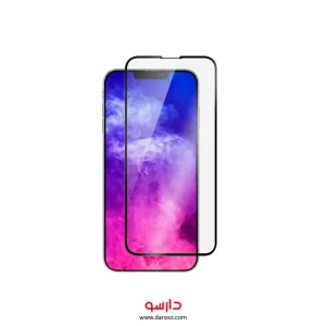 گلس تمام صفحه Apple iPhone 13Promax  مدل + Silicon