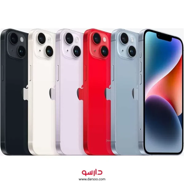 گوشی موبایل اپل iPhone 14 plus با 128 گیگ حافظه داخلی و رم 6 گیگابایت