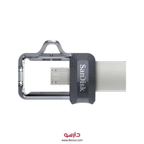 فلش مموری سن دیسک مدل Ultra Dual Drive M3 ظرفیت 64 گیگابایت