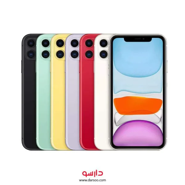 گوشی موبایل اپل iPhone 11 ZA با128گیگ حافظه داخلی و رم 4 گیگابایت