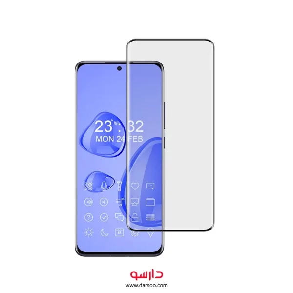 گلس تمام صفحه Xiaomi 12 مدل Full Glass Screen Protector