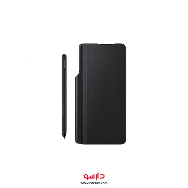 کاور Samsung Galaxy Z Fold3 5G همراه قلم S Pen مدل Flip cover with pen