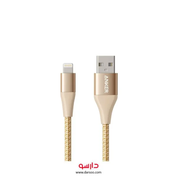 کابل تبدیل USB به لایتنینگ انکر مدل A8452 PowerLine II Plus طول 0.9 متر