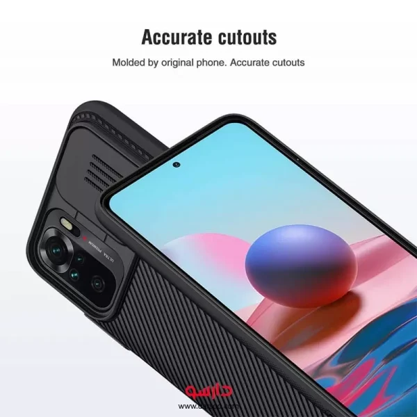 قاب نیلکین Nillkin CamShield مناسب برای Xiaomi Redmi Note 10 4G و Xiaomi Poco M5s