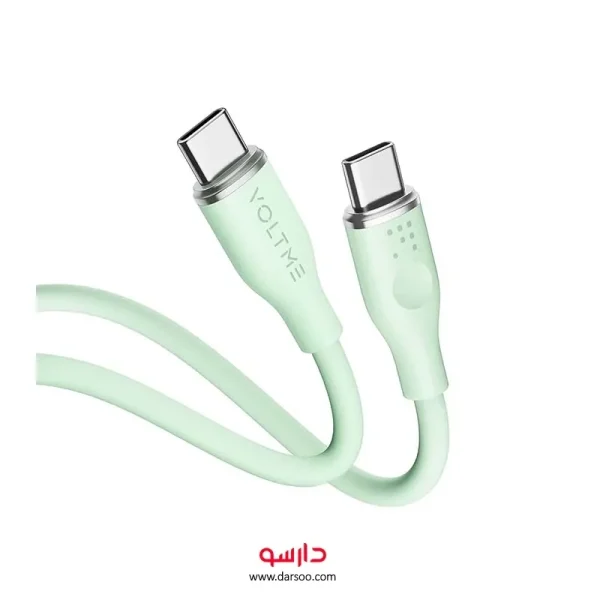 کابل شارژ  ولتمی Powerlink Moss Series USB-C to USB-C 1.8M - تصویر 5