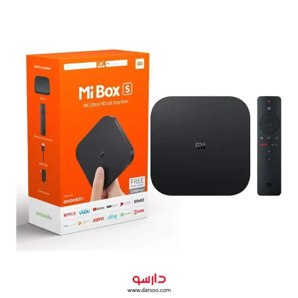 اندروید باکس شیائومی پخش کننده تلویزیون مدل Mi Box S