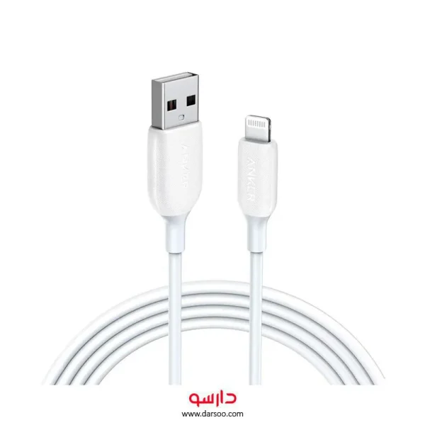 کابل تبدیل USB به لایتنینگ انکر مدل PowerLine III 6ft A8813