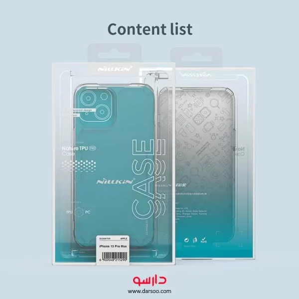 قاب نیلکین Nillkin Nature TPU Pro مناسب برای iPhone 13 Pro Max