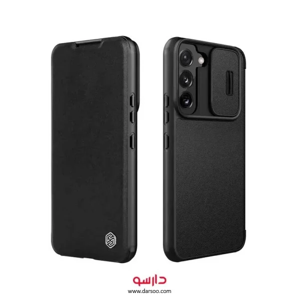 کیف چرمی نیلکین Nillkin QIN Pro leather مناسب برای Samsung Galaxy S22 Plus