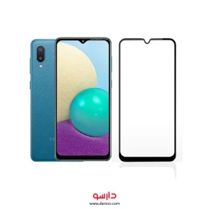 گلس تمام صفحه Samsung Galaxy A02 مدل Full Glass Screen Protector