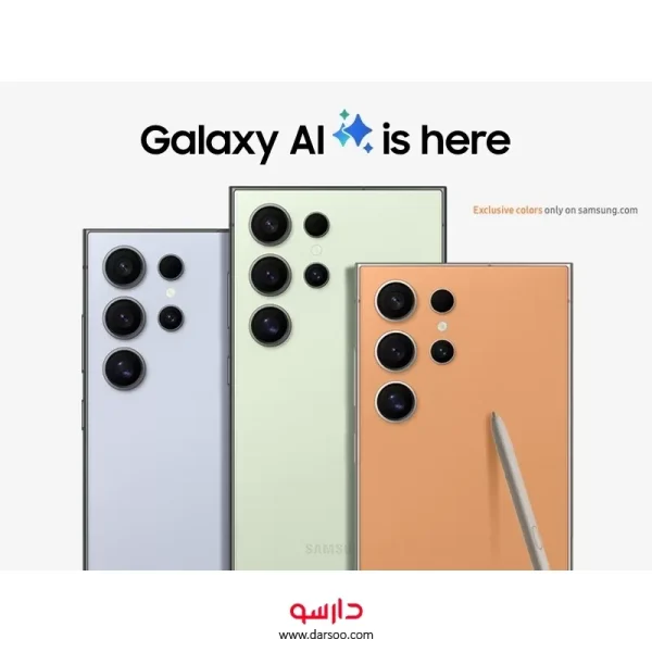 گوشی موبایل سامسونگ Samsung Galaxy S24 Ultra با 512 گیگ حافظه داخلی و رم 12 گیگابایت