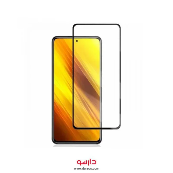 گلس گوشی Xiaomi Poco X3 NFC مدل Full Glass Screen Protector