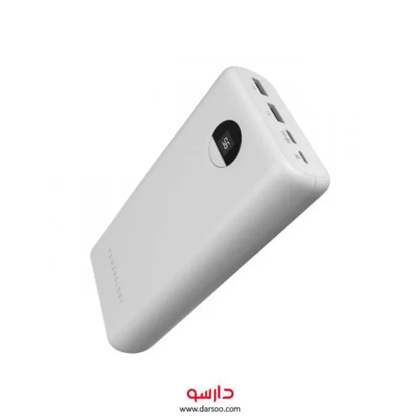 پاور بانک پاورولوجی PD Quick Charge 45W با ظرفیت 30000 میلی آمپر ساعت مدل PPBCHA07