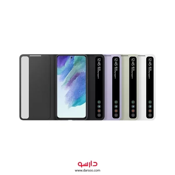 کیف هوشمند Samsung Galaxy S21 FE 5G مدل Smart Clear View Cover