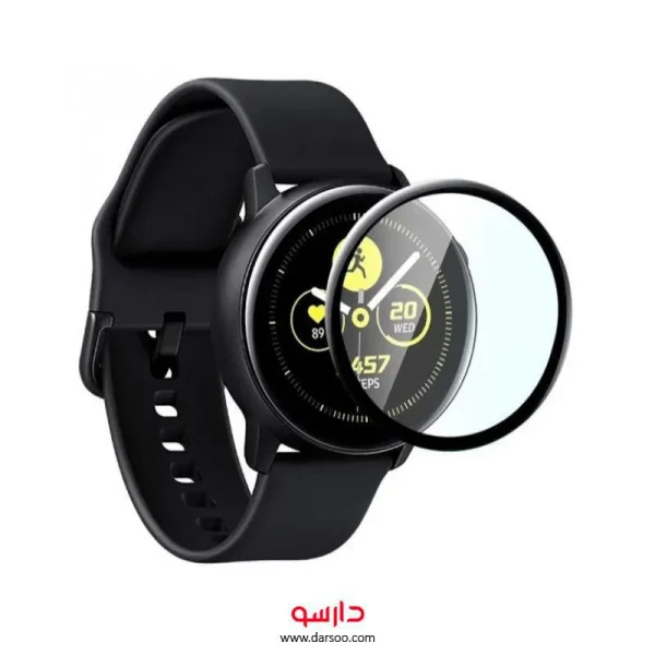 گلس تمام صفحه Samsung Galaxy Watch Active 2 44mm مدل صفحه نانو Glass Screen Protector