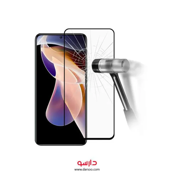 گلس گوشی Xiaomi Redmi Note 11 مدل Full Glass Screen Protector