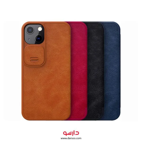کیف کلاسوری نیلکین Iphone 13 مدل Qin pro