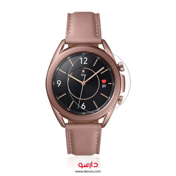 گلس تمام صفحه Samsung Galaxy Watch 3 41mm مدل Glass Screen Protector