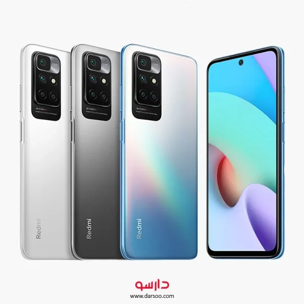گوشی موبایل شیائومی Xiaomi Redmi 10 2022 با 128 گیگ حافظه داخلی و رم 4 گیگابایت (نسخه گلوبال)
