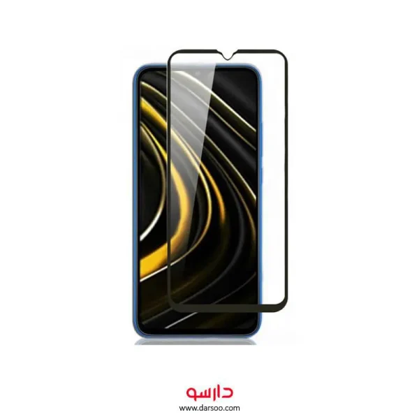 گلس گوشی Xiaomi Poco M3 مدل Full Glass Screen Protector