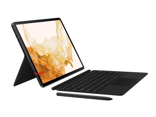 کیف کلاسوری کیبورد دار Book Cover  Keyboard برای Samsung Galaxy Tab S7 Plus | S7 FE| S8 Plus