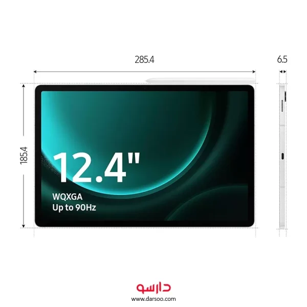 تبلت سامسونگ (Galaxy Tab S9 FE Plus WiFi (X610 حافظه 128 و رم 8 گیگابایت