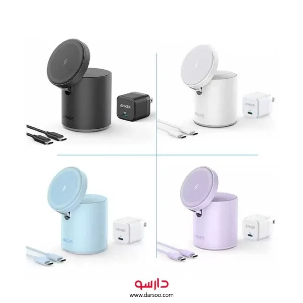 شارژر بی سیم مغناطیسی Anker 623 (MagGo)