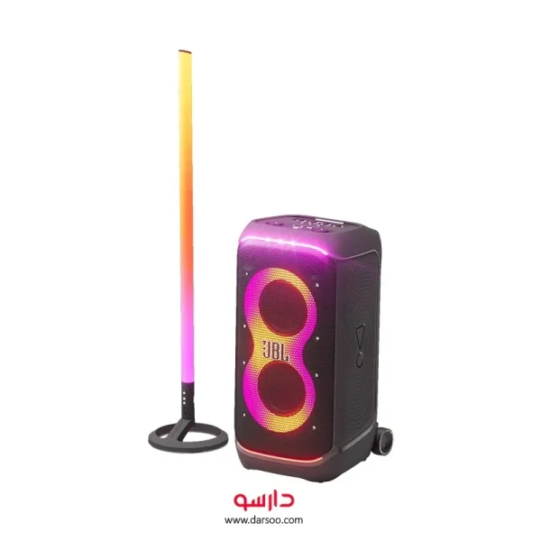اسپیکر جی بی ال JBL PartyBox Club 120 به همراه رقص نور PartyLight Stick