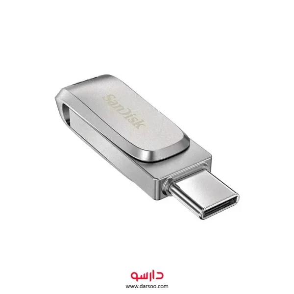فلش مموری سن دیسک مدل Ultra Dual Drive Luxe ظرفیت 64 گیگابایت