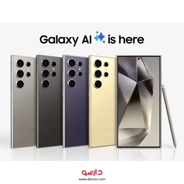 گوشی موبایل سامسونگ Samsung Galaxy S24 Ultra با 512 گیگ حافظه داخلی و رم 12 گیگابایت