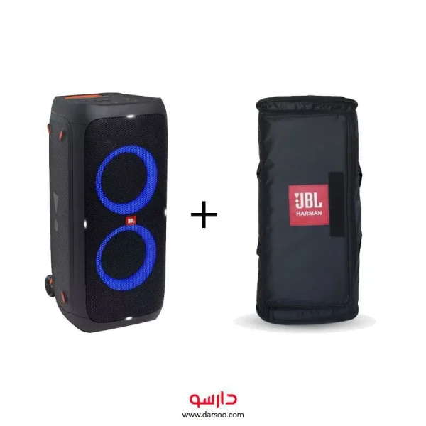 اسپیکر بلوتوثی قابل حمل جی بی ال JBL PartyBox 310 به علاوه کاور محافظ