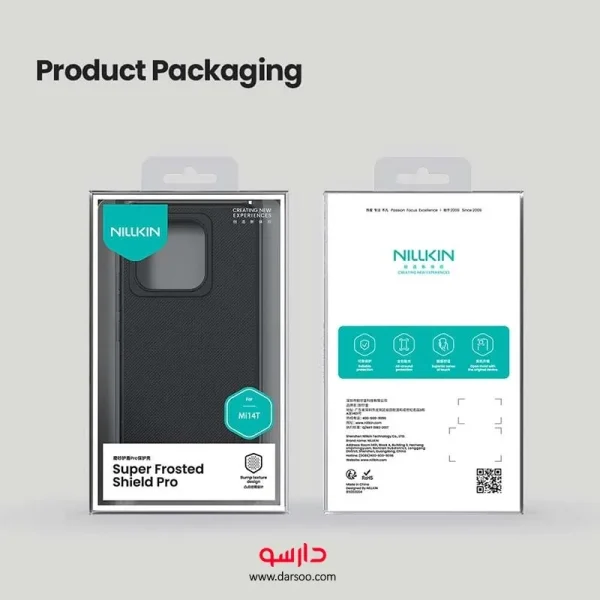 قاب نیلکین Nillkin Super Frosted Shield Pro مناسب برای گوشی Xiaomi 14T