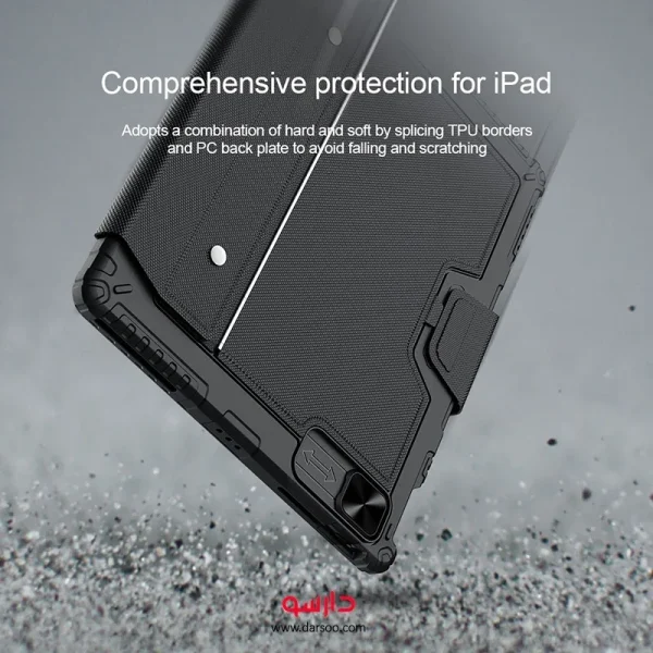 کیف کلاسوری نیلکین Bumper Combo Keyboard Case مناسب برای تبلت iPad Pro 12.9 (2020-2021-2022) - تصویر 8