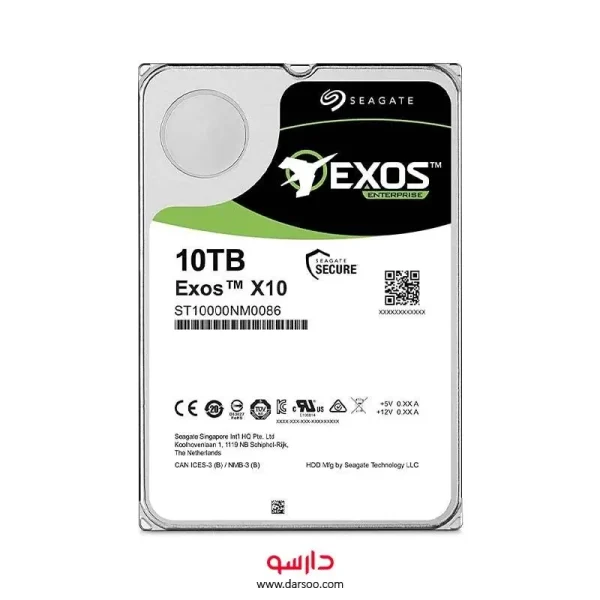 هارد سیگیت 10 ترابایت Seagate Exos X10
